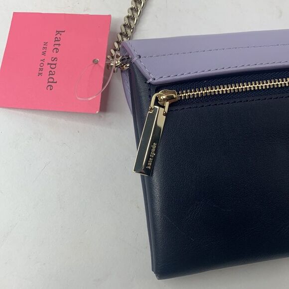 Kate Spade Spademals Smitten Kitten leather chain crossbody bag NWT - Picture 4 of 11